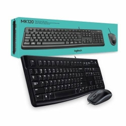 Kit teclado y mouse Logitech